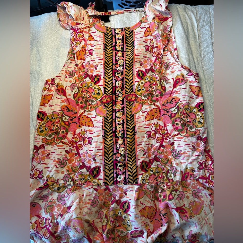 Free People ‘Summer in Tulum” Boho Tank Top